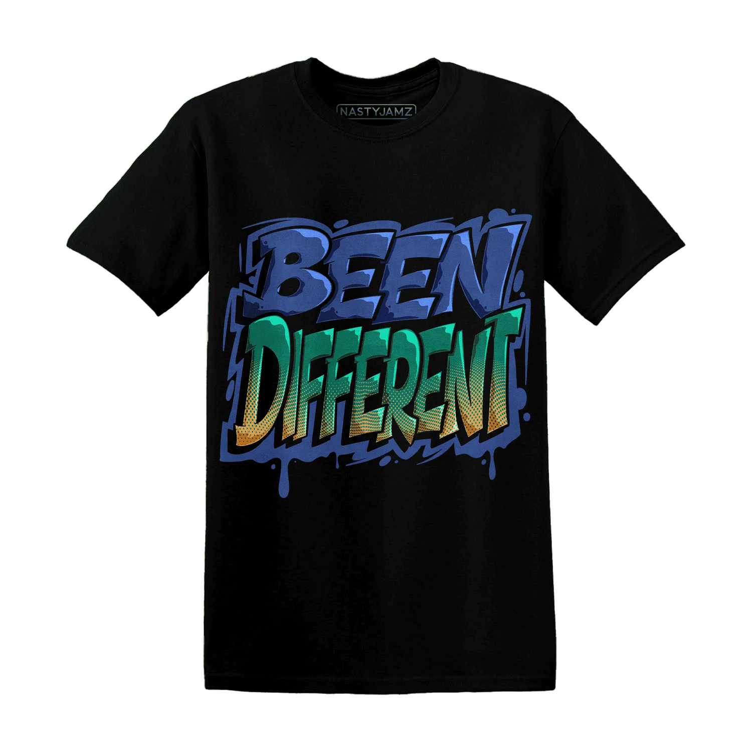 Dunk-Hyper-Royal-Malachite-T-Shirt-Match-Become-Different