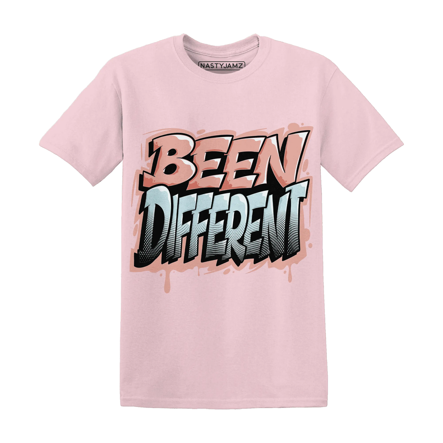 Dunk-Low-Glacier-Blue-Arctic-Orange-T-Shirt-Match-Become-Different