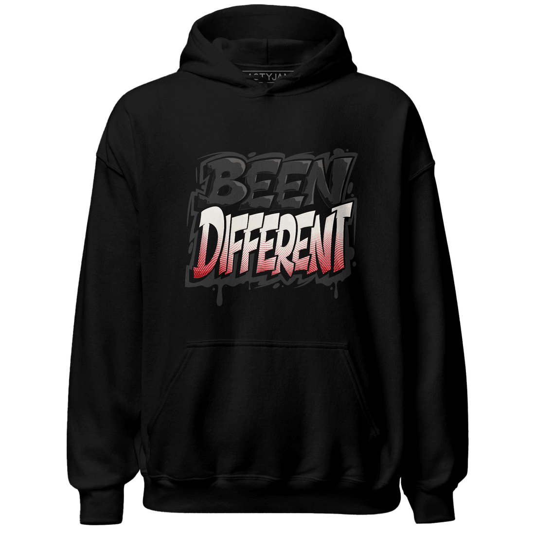 Jumman Jack University Red Hoodie Match Become Different - NastyJamz