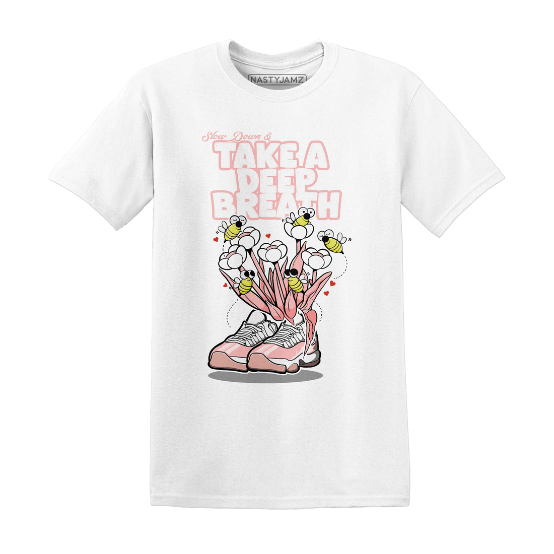 Low Legend Pink 11s T Shirt Match Bee Sneaker - NastyJamz