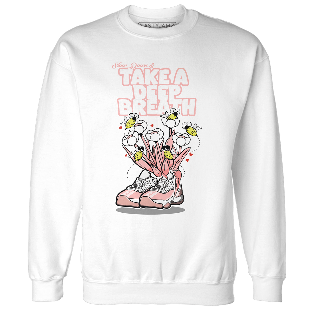 Low Legend Pink 11s Sweatshirt Match Bee Sneaker - NastyJamz