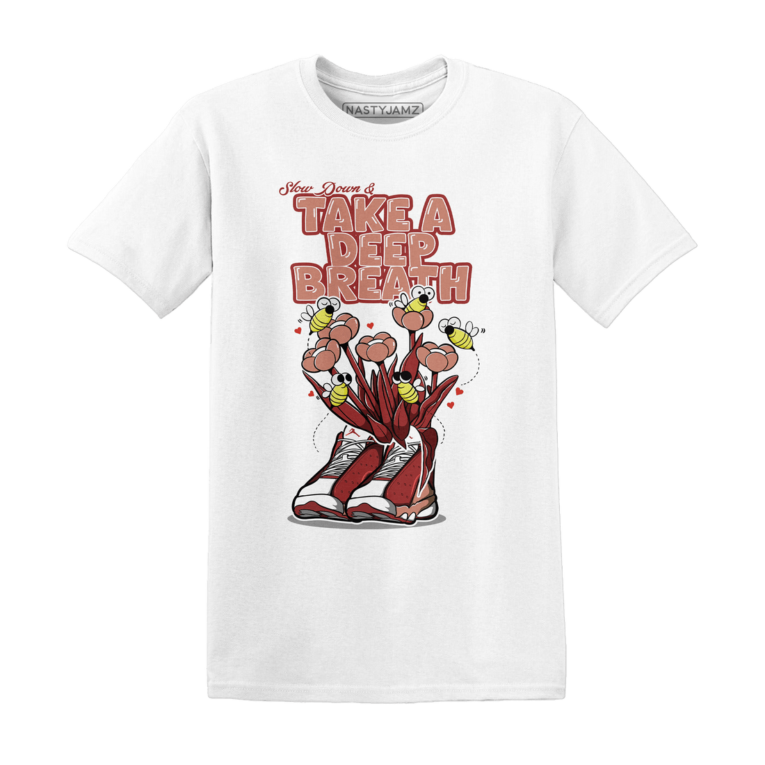 Dune Red 13s T Shirt Match Bee Sneaker - NastyJamz
