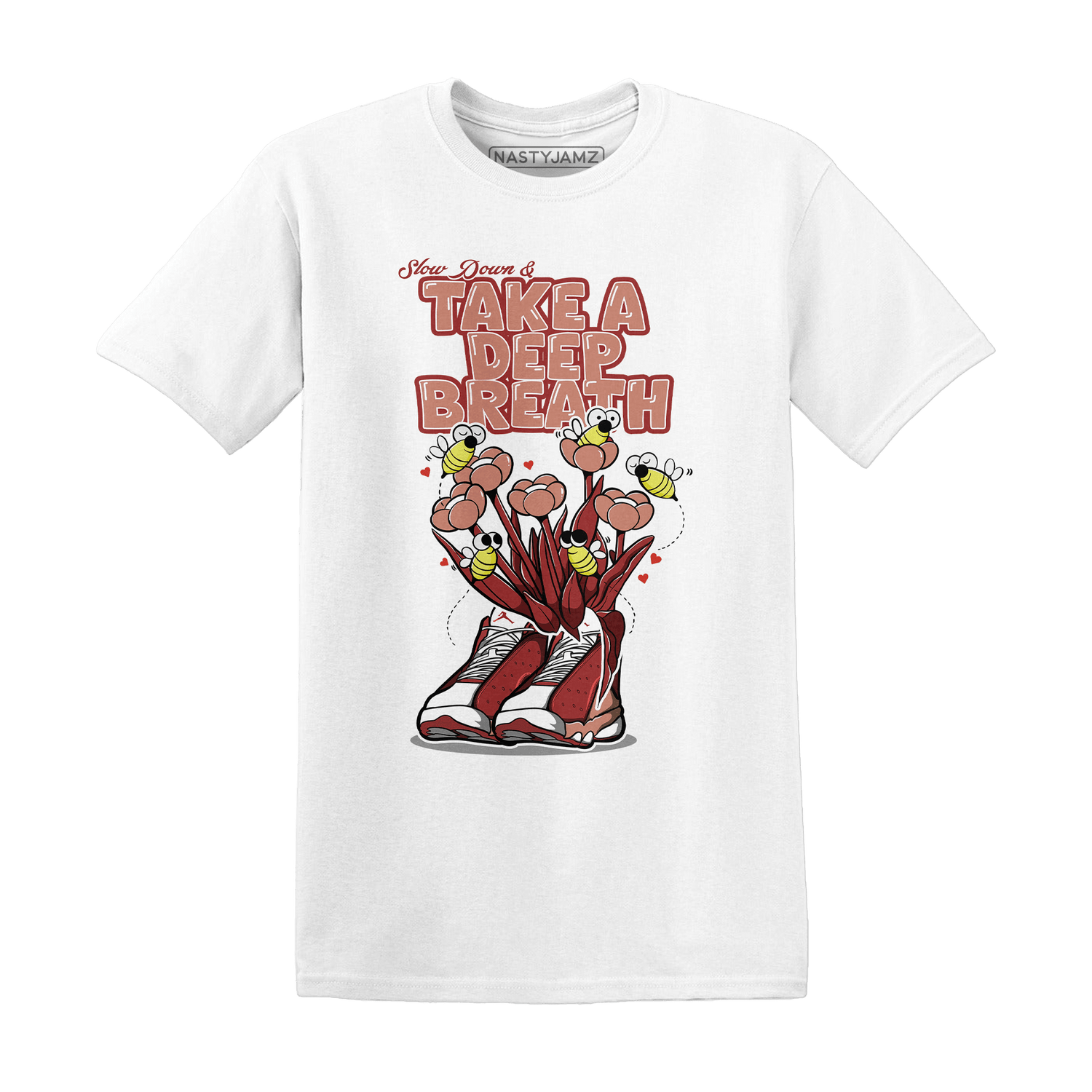 Dune Red 13s T Shirt Match Bee Sneaker - NastyJamz