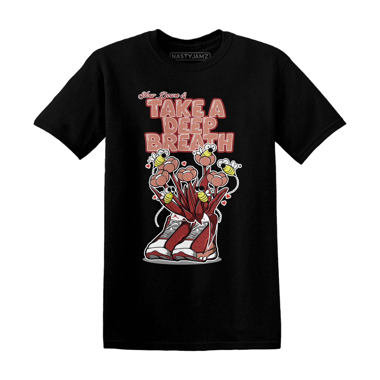 Dune Red 13s T Shirt Match Bee Sneaker - NastyJamz