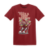 Dune Red 13s T Shirt Match Bee Sneaker - NastyJamz