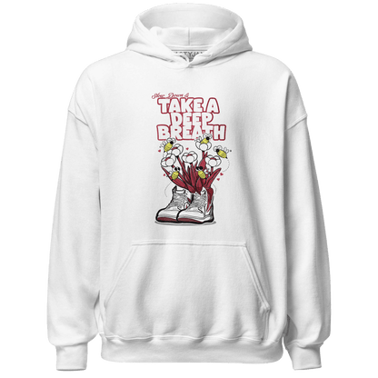 High 85 Metallic Burgundy 1s Hoodie Match Bee Sneaker - NastyJamz