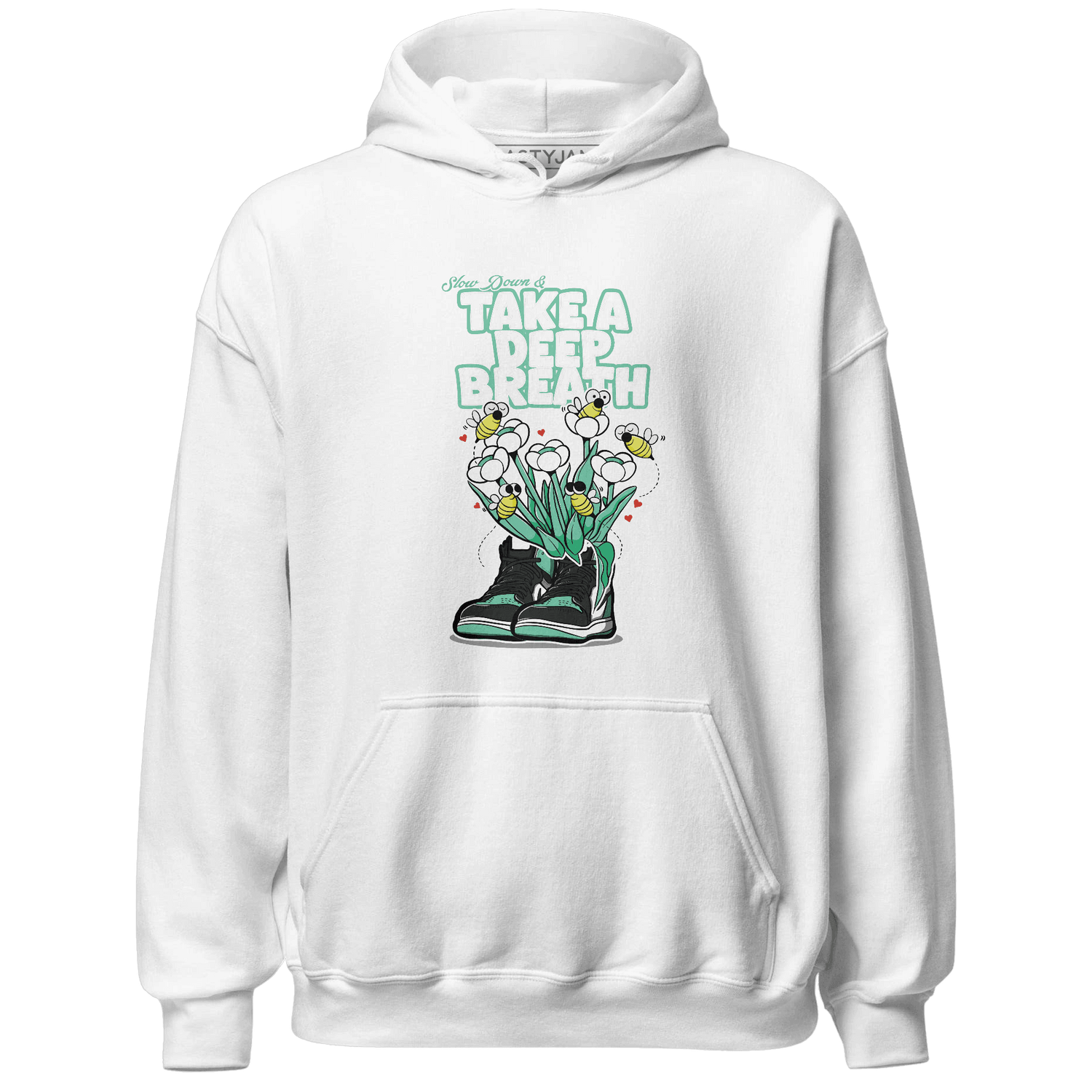 High OG Green Glow 1s Hoodie Match Bee Sneaker - NastyJamz