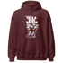 High White Team Red 1s Hoodie Match Bee Sneaker - NastyJamz