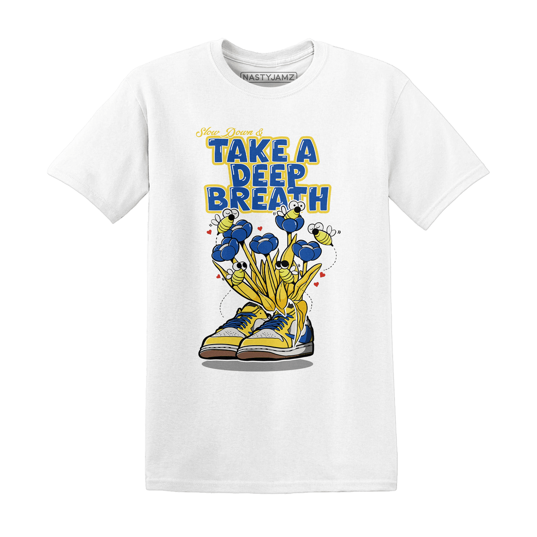 Low OG Canary TVSC 1s T Shirt Match Bee Sneaker - NastyJamz