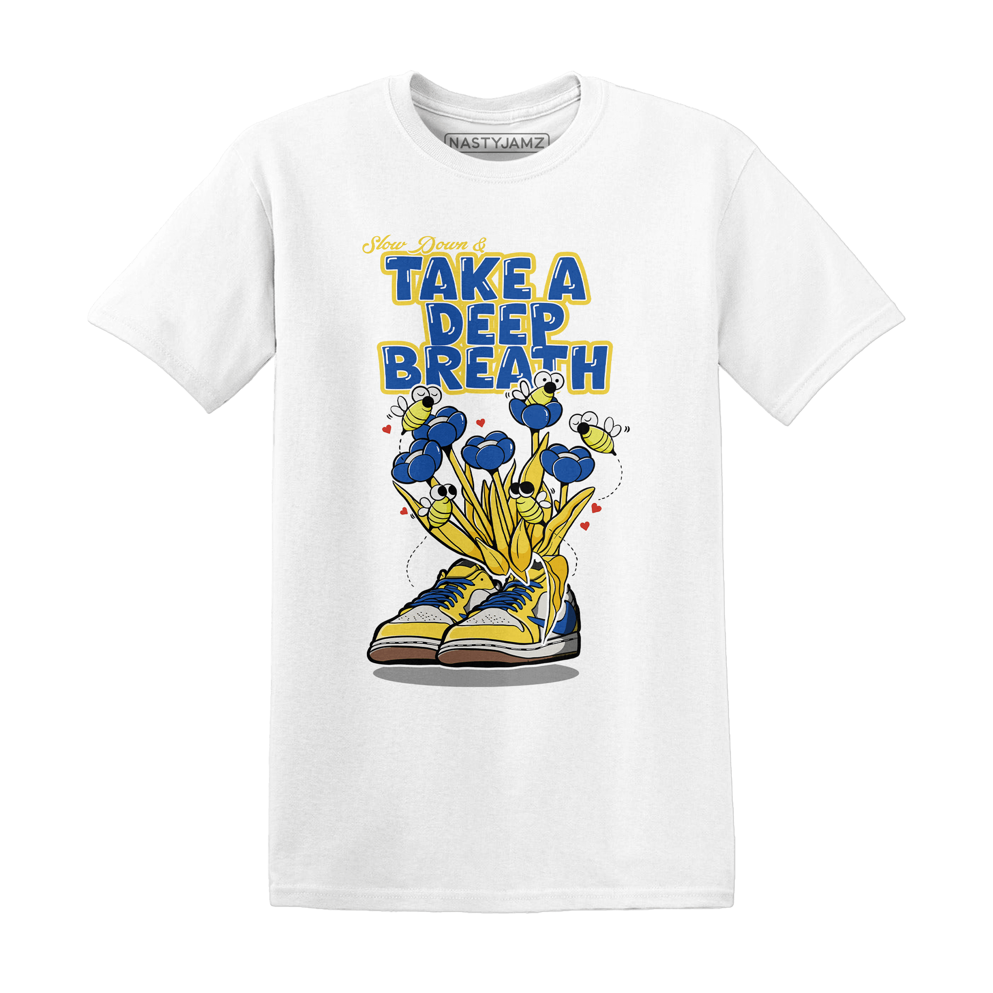Low OG Canary TVSC 1s T Shirt Match Bee Sneaker - NastyJamz