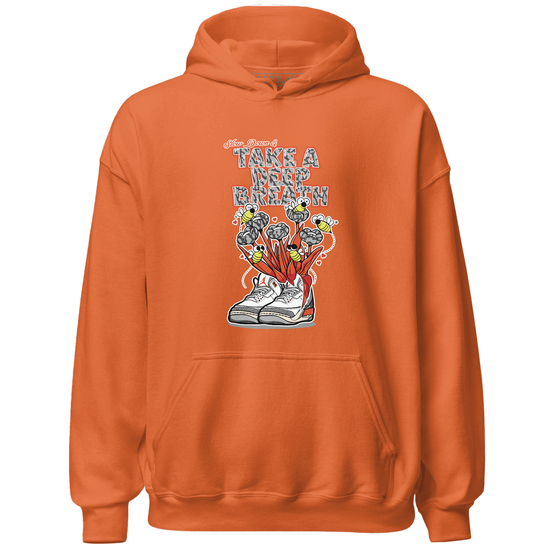 Georgia Peach 3s Hoodie Match Bee Sneaker - NastyJamz