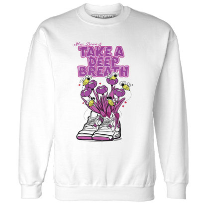 GS Hyper Violet 4s Sweatshirt Match Bee Sneaker - NastyJamz