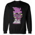 GS Hyper Violet 4s Sweatshirt Match Bee Sneaker - NastyJamz