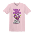 GS Hyper Violet 4s T Shirt Match Bee Sneaker - NastyJamz