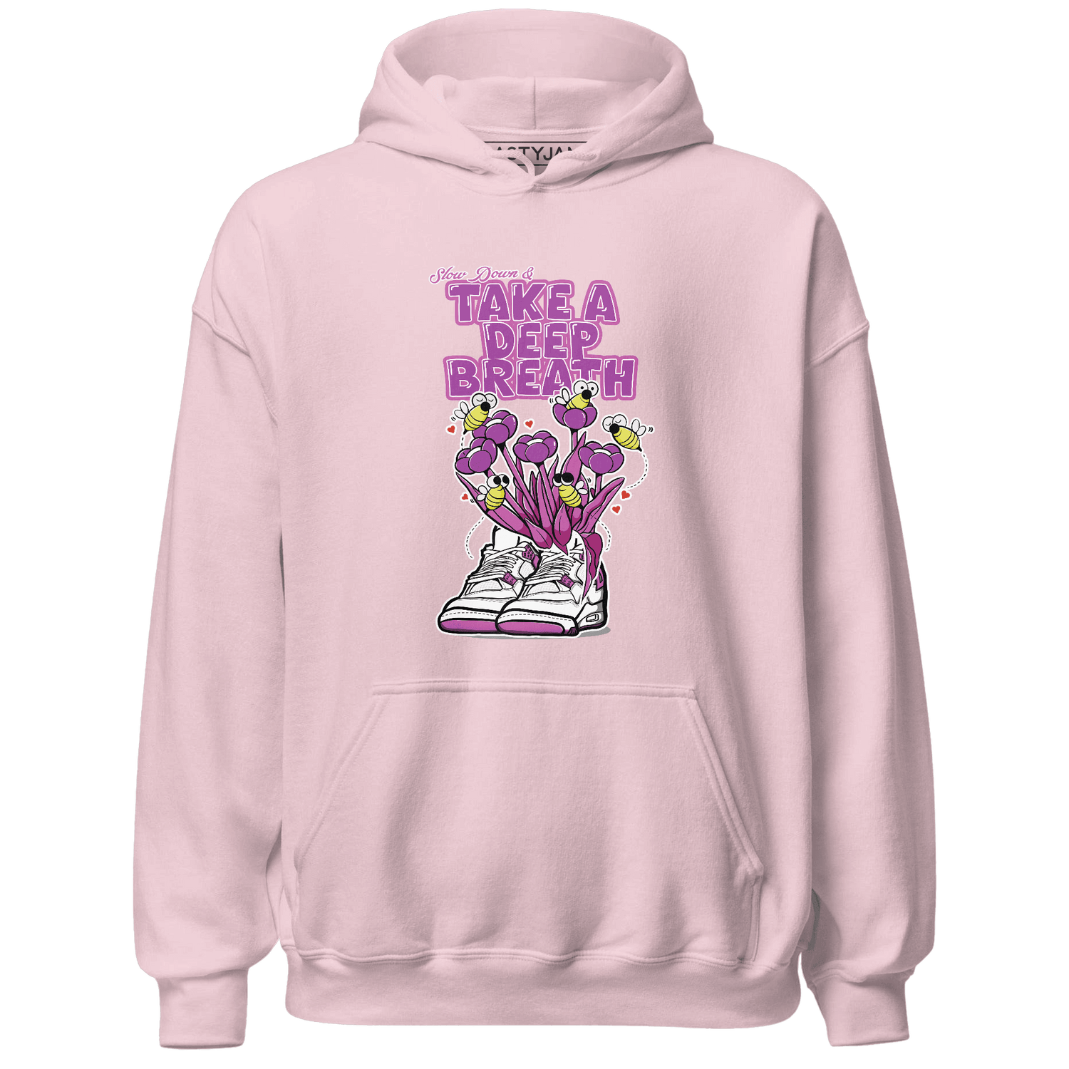 GS Hyper Violet 4s Hoodie Match Bee Sneaker - NastyJamz
