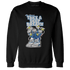Industrial Blue 4s Sweatshirt Match Bee Sneaker - NastyJamz