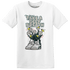 Oxidized Green 4s T Shirt Match Bee Sneaker - NastyJamz