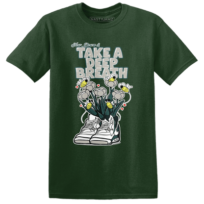 Oxidized Green 4s T Shirt Match Bee Sneaker - NastyJamz