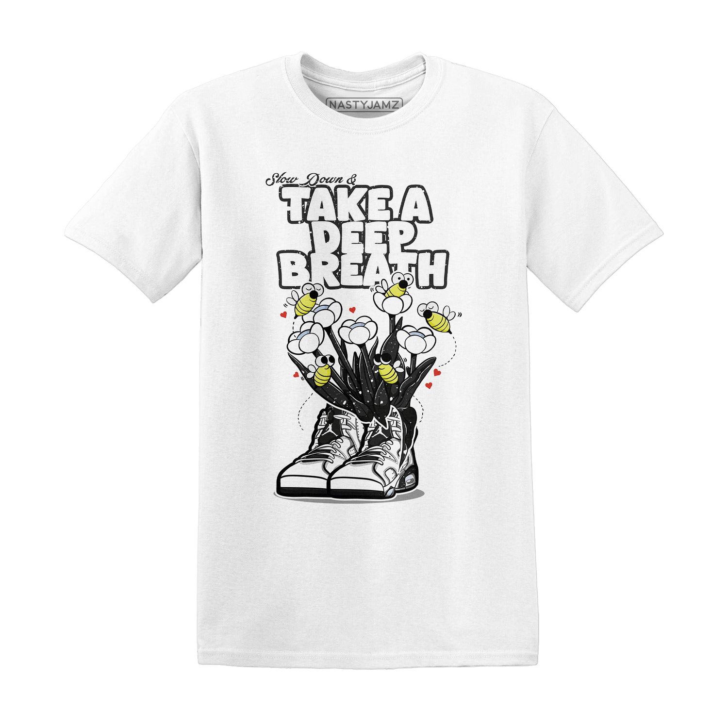 Reverse Oreo 6s T Shirt Match Bee Sneaker - NastyJamz