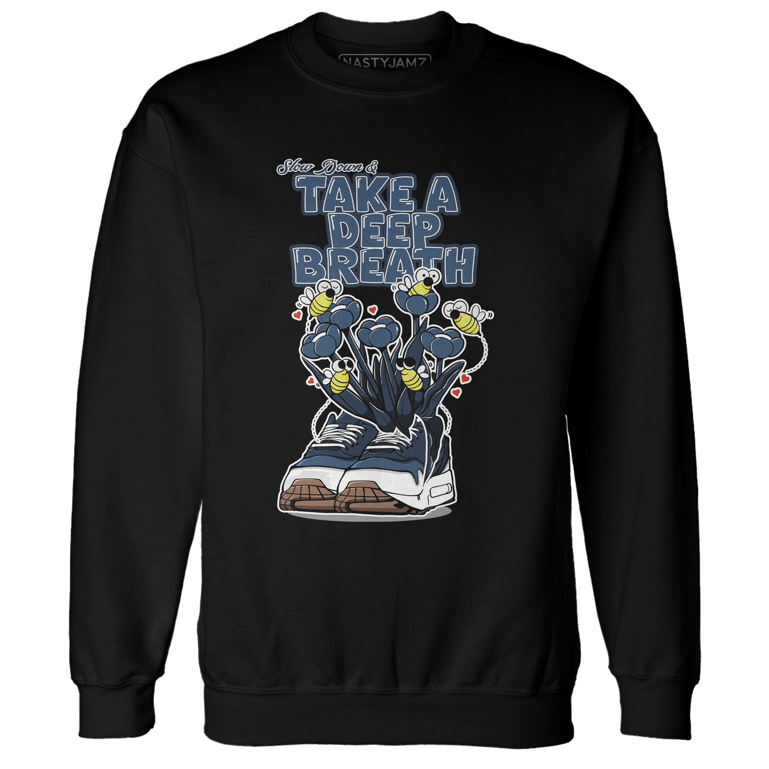 AM 1 86 Jackie Robinson Sweatshirt Match Bee Sneaker - NastyJamz