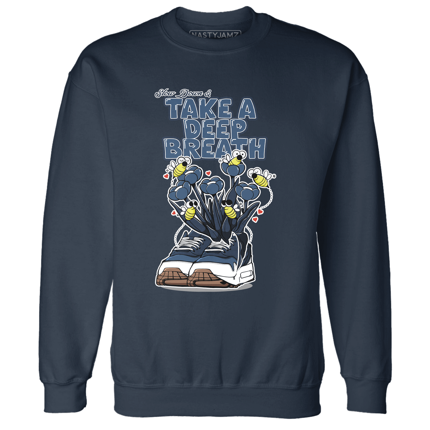 AM 1 86 Jackie Robinson Sweatshirt Match Bee Sneaker - NastyJamz