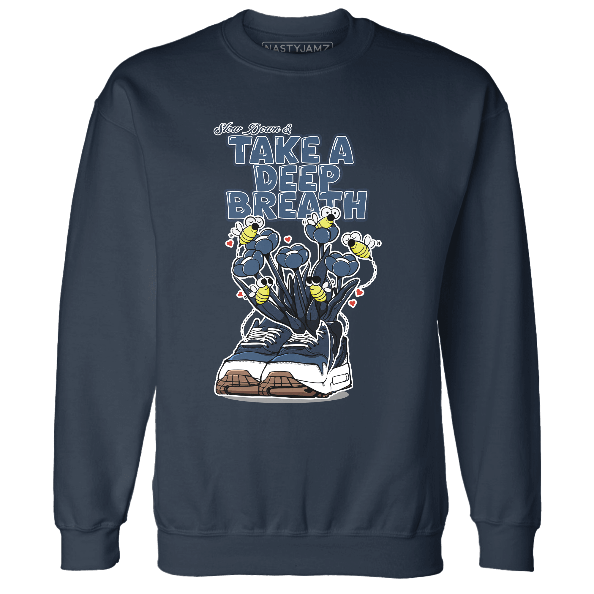 AM 1 86 Jackie Robinson Sweatshirt Match Bee Sneaker - NastyJamz