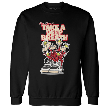 Jumman Jack University Red Sweatshirt Match Bee Sneaker - NastyJamz