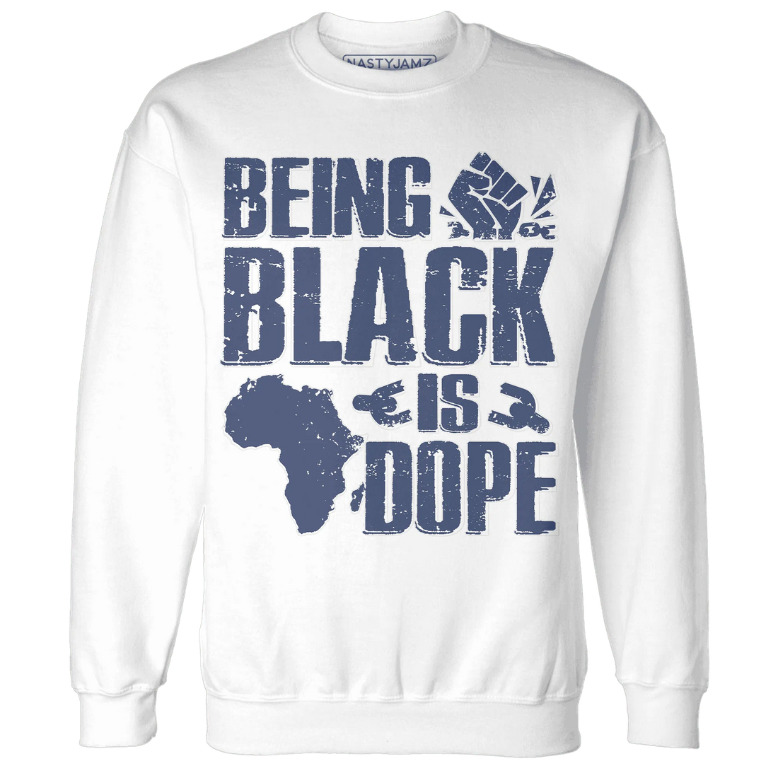 Low-Diffused-Blue-11s-Sweatshirt-Match-Being-Black-Is-Dope
