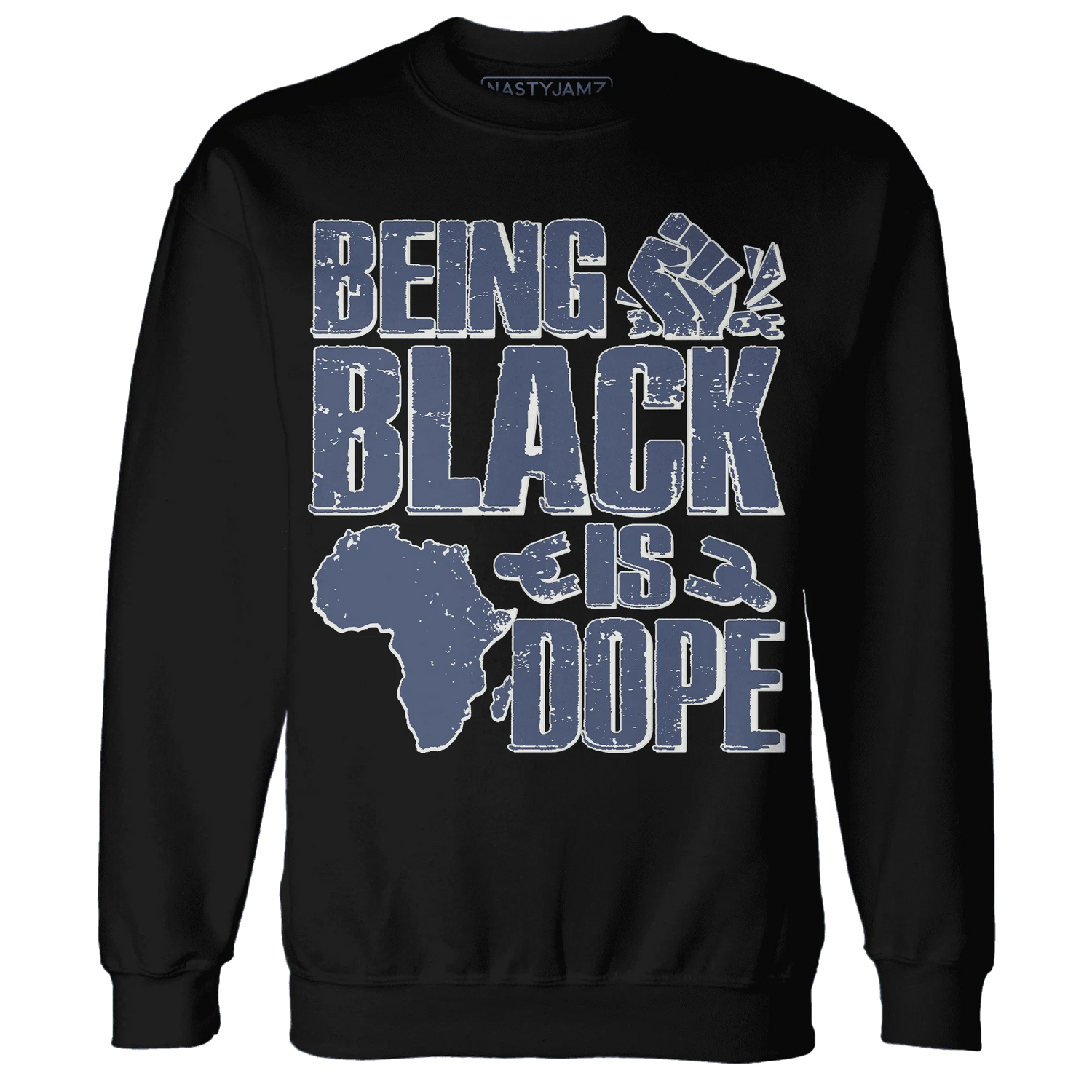 Low-Diffused-Blue-11s-Sweatshirt-Match-Being-Black-Is-Dope