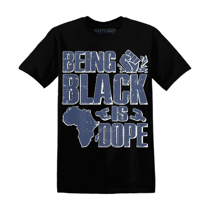 Low-Diffused-Blue-11s-T-Shirt-Match-Being-Black-Is-Dope