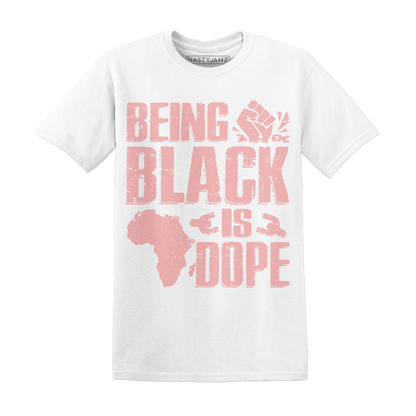 Low Legend Pink 11s T Shirt Match Being Black Is Dope - NastyJamz