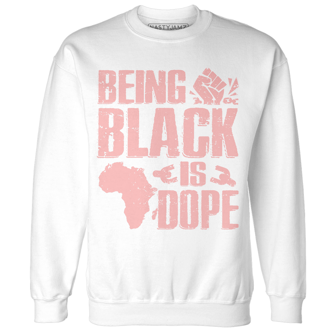 Low Legend Pink 11s Sweatshirt Match Being Black Is Dope - NastyJamz