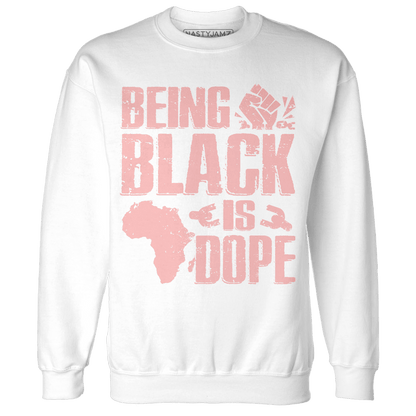Low Legend Pink 11s Sweatshirt Match Being Black Is Dope - NastyJamz