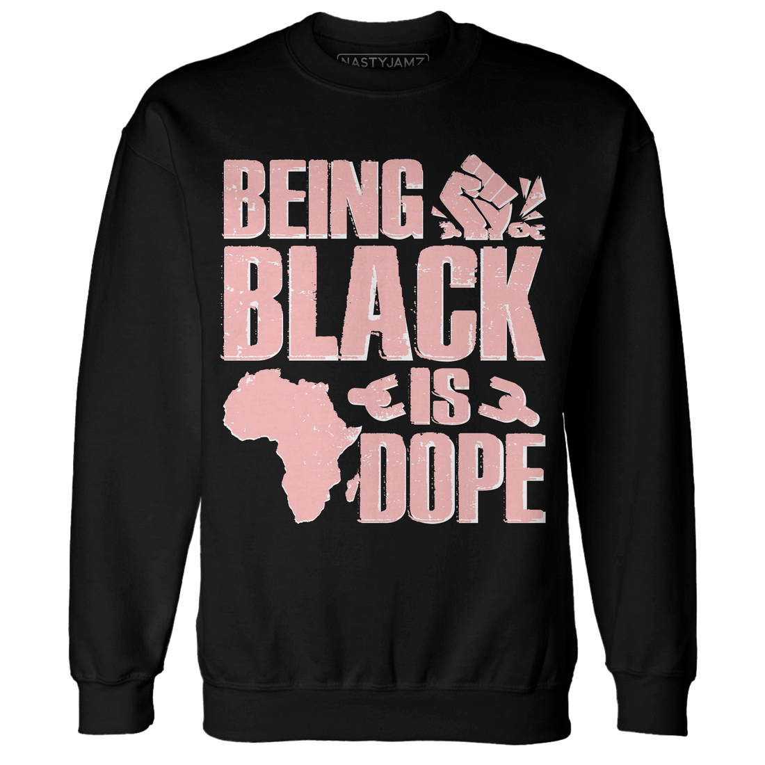 Low Legend Pink 11s Sweatshirt Match Being Black Is Dope - NastyJamz