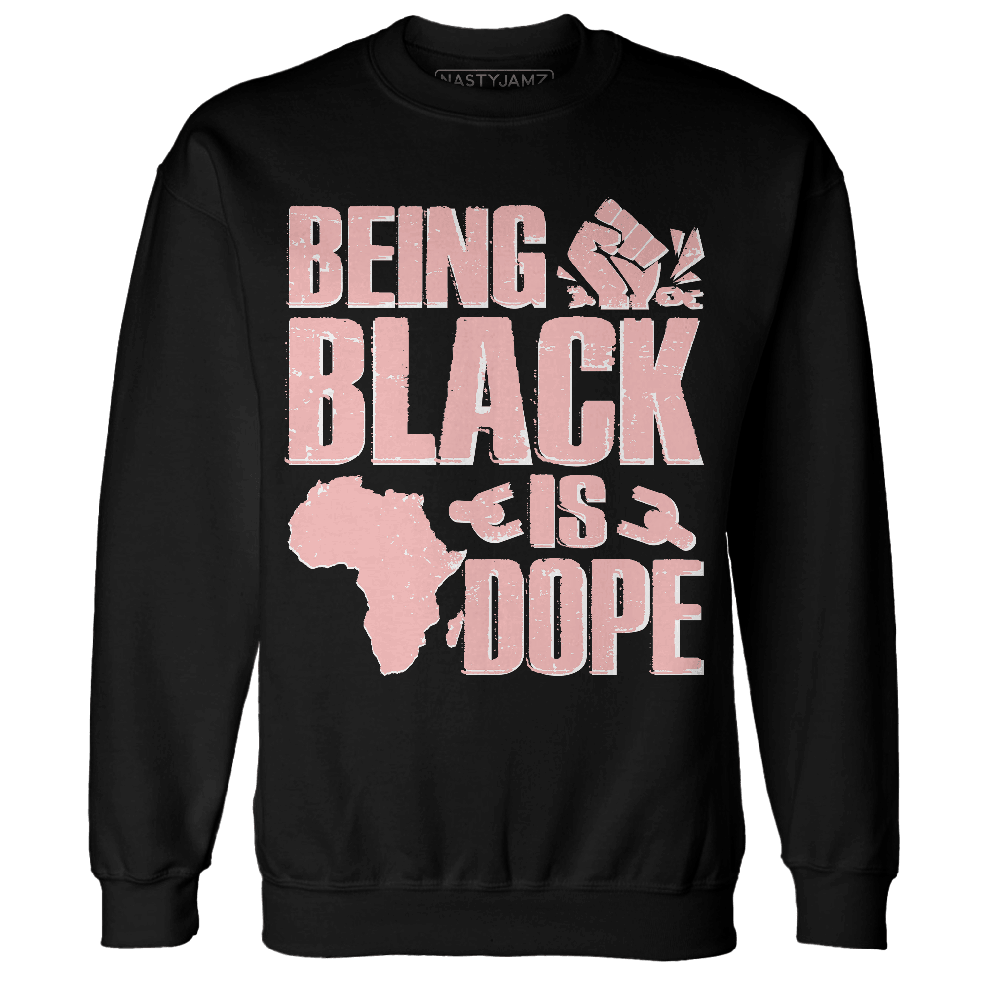 Low Legend Pink 11s Sweatshirt Match Being Black Is Dope - NastyJamz