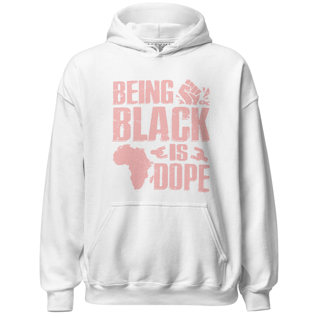 Low Legend Pink 11s Hoodie Match Being Black Is Dope - NastyJamz
