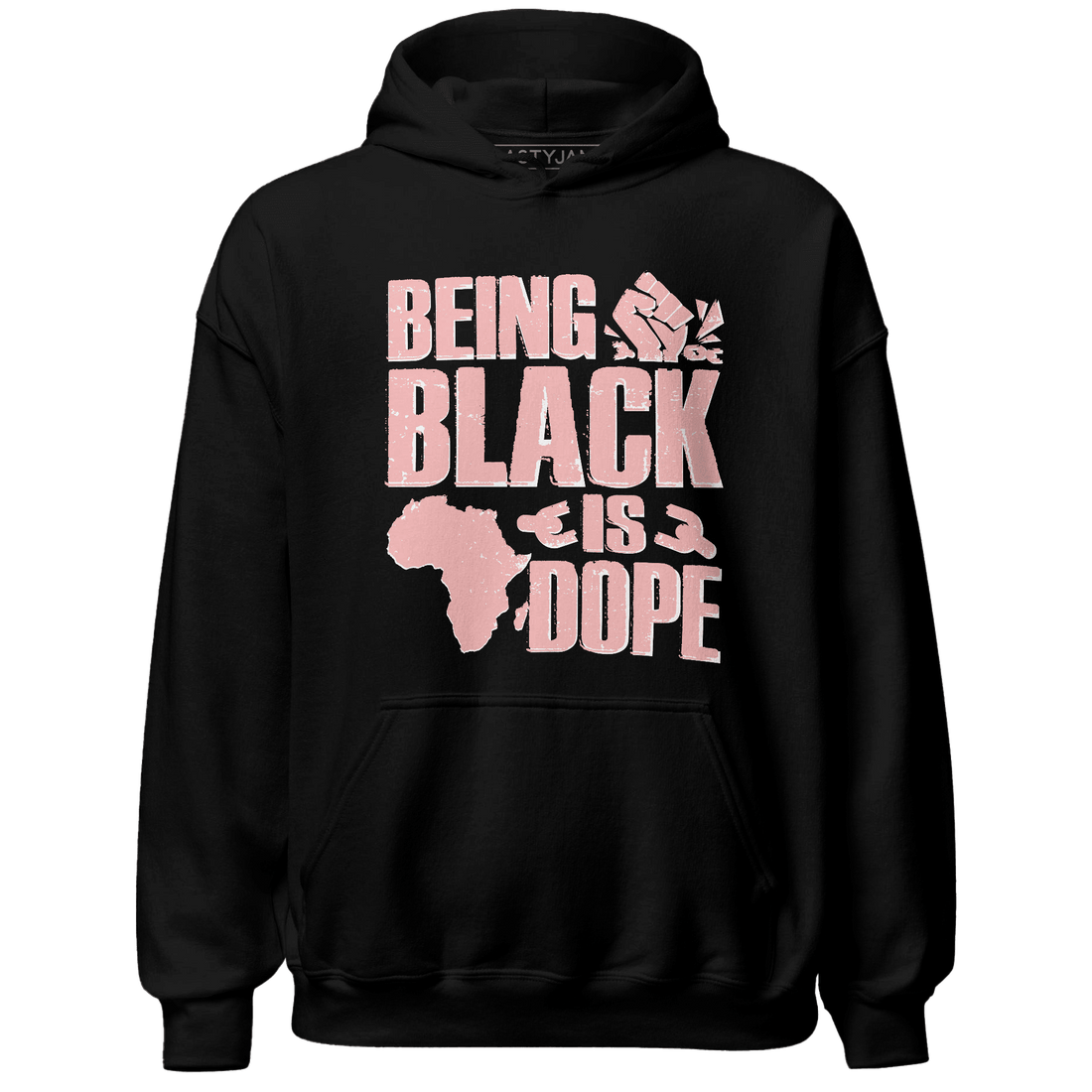Low Legend Pink 11s Hoodie Match Being Black Is Dope - NastyJamz