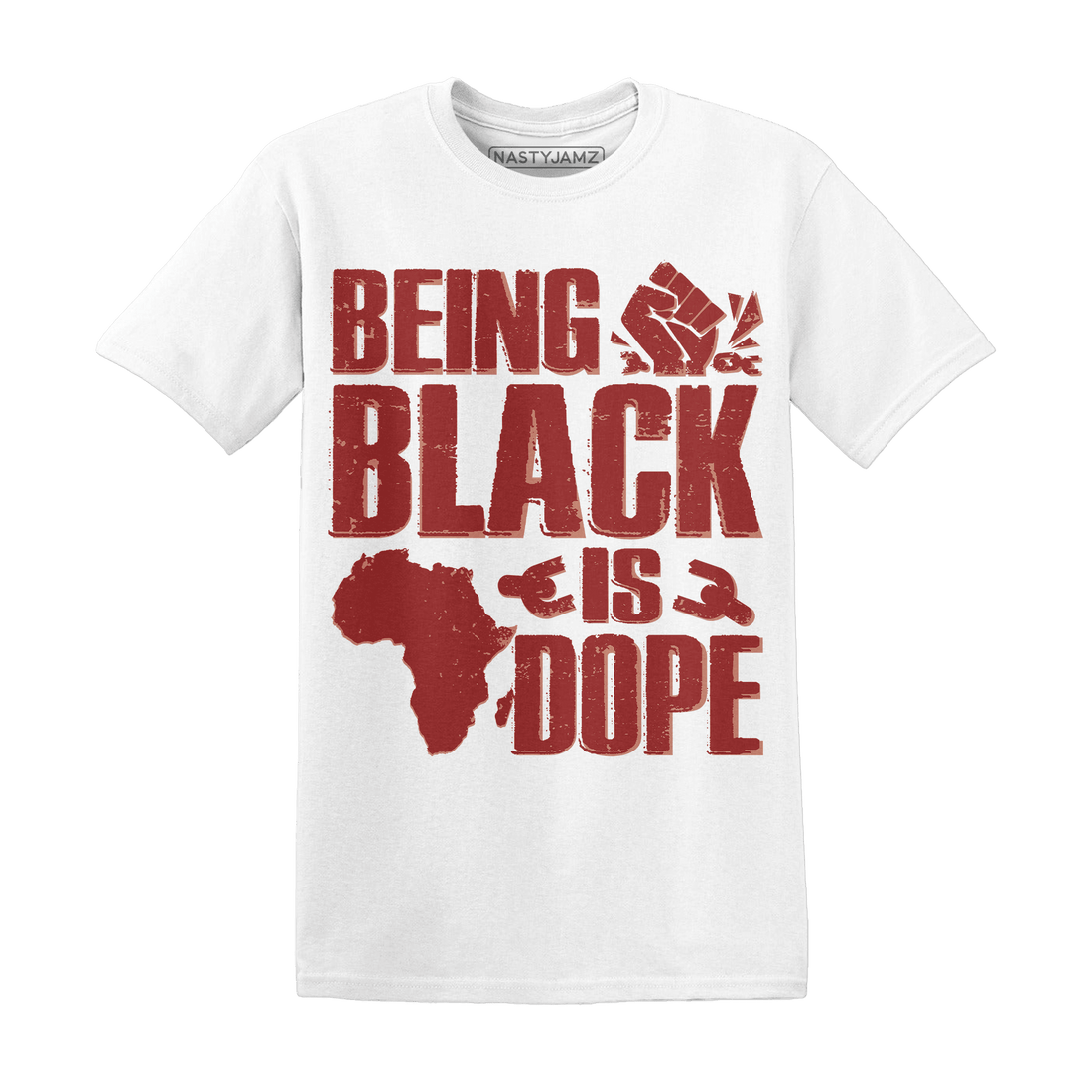 Dune Red 13s T Shirt Match Being Black Is Dope - NastyJamz