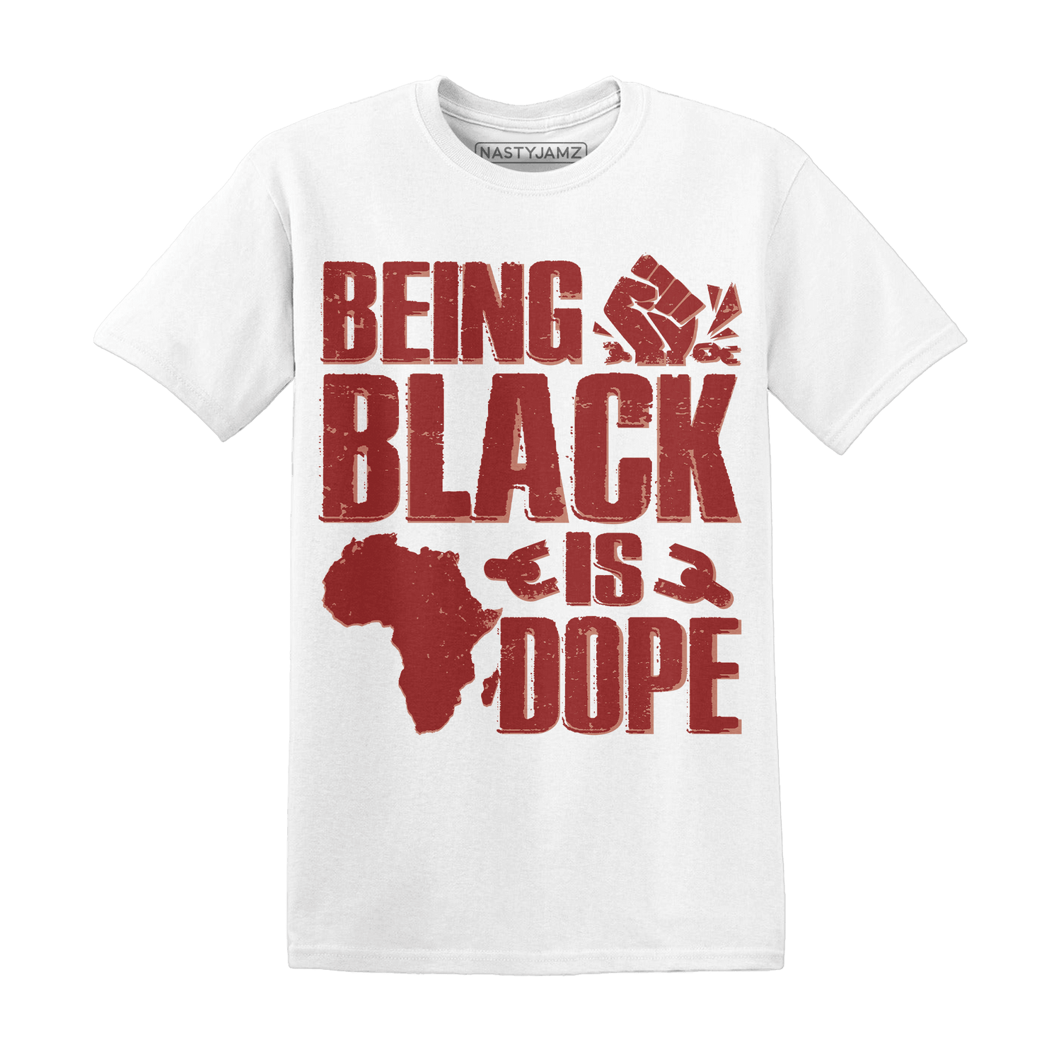 Dune Red 13s T Shirt Match Being Black Is Dope - NastyJamz