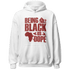 Dune Red 13s Hoodie Match Being Black Is Dope - NastyJamz