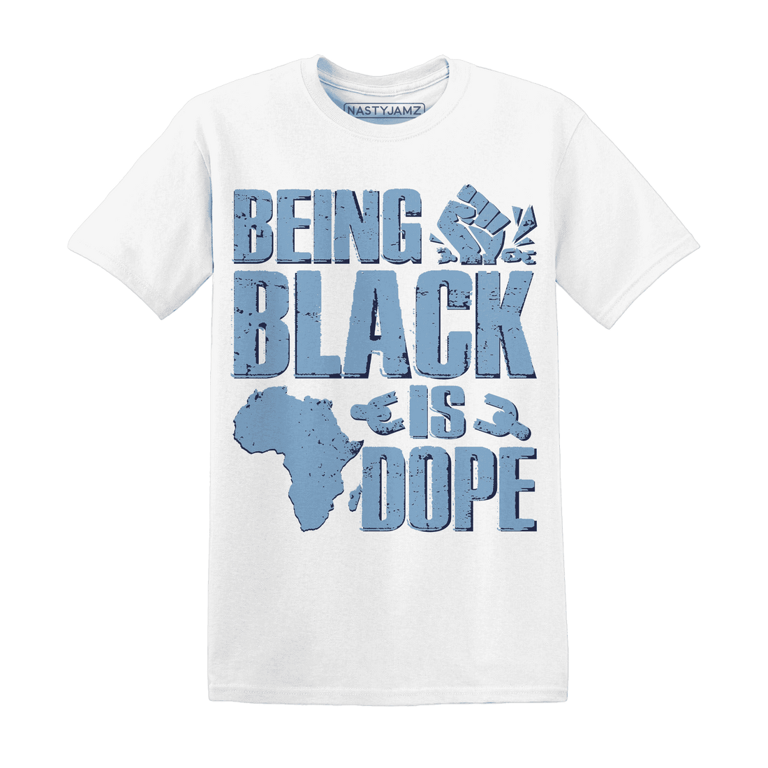 First In Flight 1s T Shirt Match Being Black Is Dope - NastyJamz