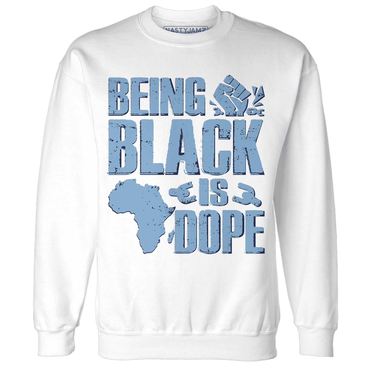 First In Flight 1s Sweatshirt Match Being Black Is Dope - NastyJamz