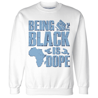 First In Flight 1s Sweatshirt Match Being Black Is Dope - NastyJamz