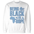 First In Flight 1s Sweatshirt Match Being Black Is Dope - NastyJamz