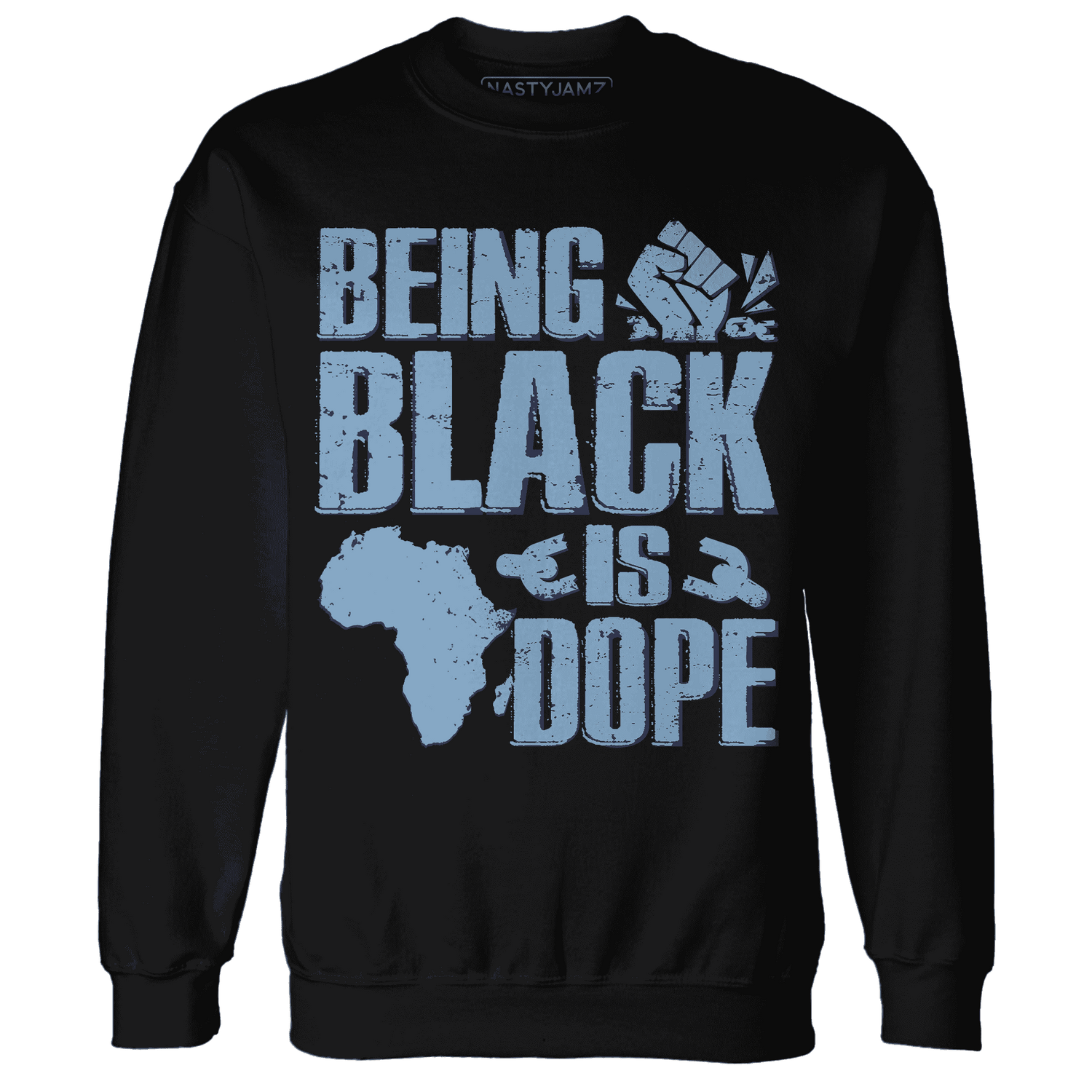 First In Flight 1s Sweatshirt Match Being Black Is Dope - NastyJamz