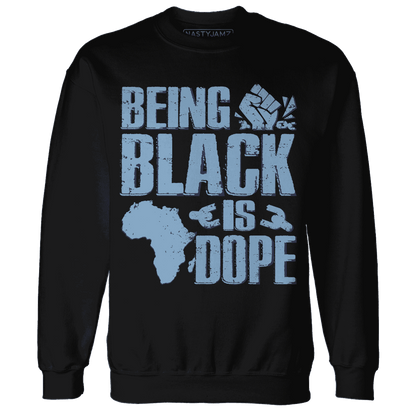 First In Flight 1s Sweatshirt Match Being Black Is Dope - NastyJamz