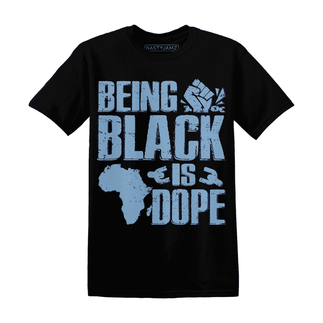 First In Flight 1s T Shirt Match Being Black Is Dope - NastyJamz