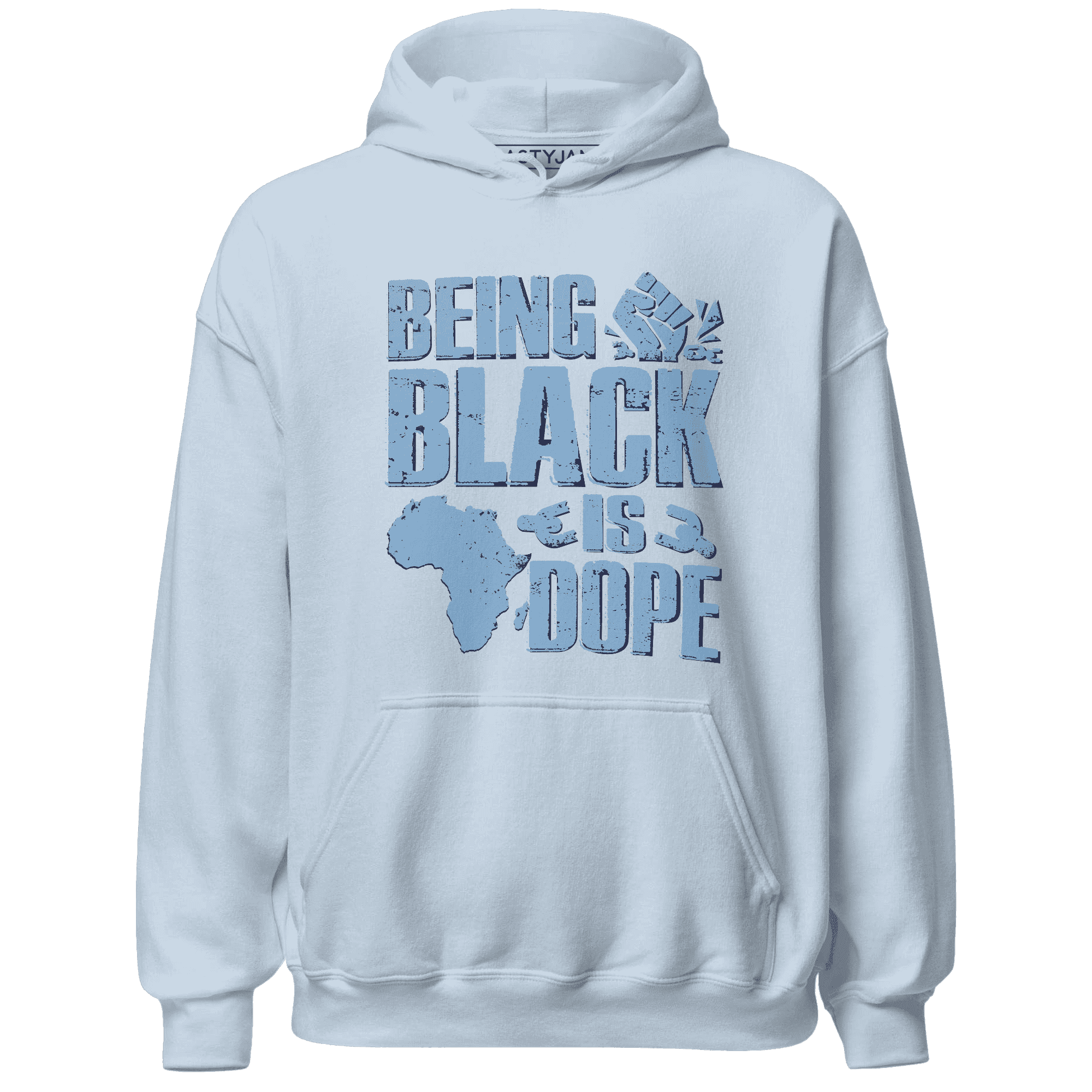 First In Flight 1s Hoodie Match Being Black Is Dope - NastyJamz