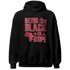 High 85 Metallic Burgundy 1s Hoodie Match Being Black Is Dope - NastyJamz