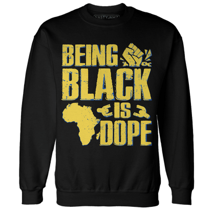 Low OG Canary TVSC 1s Sweatshirt Match Being Black Is Dope - NastyJamz